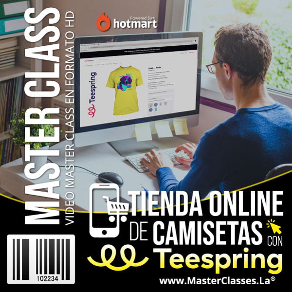 Tienda Online de Camisetas con Teespring by reverso academy cursos clases online